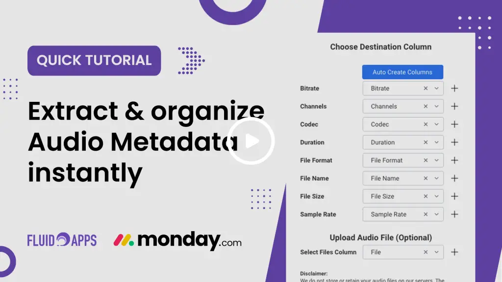 extract audio metadata video