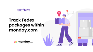 Track Fedex packages within monday.com