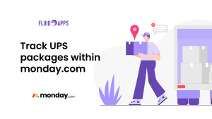 Track UPS packages within monday.com